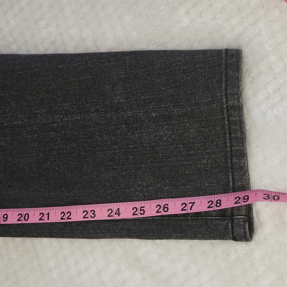 ANN TAYLOR LOFT PETITES WOMENS JEANS SIZE 10P DARK GREY - Picture 12 of 13